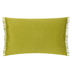 Striped Green Cushions - Araya Striped Velvet Cushion Cover Green furn.