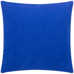 Heya Home Archie Tufted Cushion Cover in Cobalt/Pink