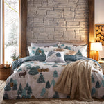 furn. Arcticus Arctic Animal Duvet Cover Set in Blue