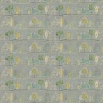 Animal Green Fabric - Ariundle Printed Cotton Fabric (By The Metre) Pine Voyage Maison