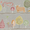 Animal Orange Fabric - Ariundle Printed Cotton Fabric (By The Metre) Sandstone Voyage Maison