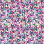 Abstract Pink Fabric - Arlington Printed Cotton Fabric (By The Metre) Watermelon Voyage Maison