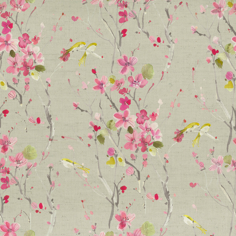 Armathwaite Linen Printed Fabric Sample Swatch Sand
