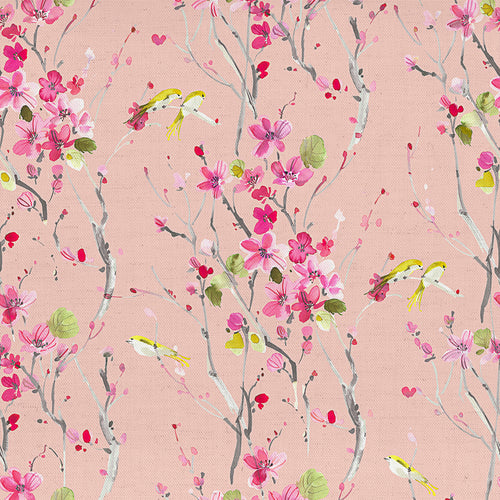 Voyage Maison Armathwaite Printed Cotton Poplin Apparel Fabric in Blossom/Primrose