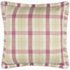 Check Purple Cushions - Arrochar Outdoor Tartan Cushion Cover Elderberry Voyage Maison
