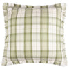 Check Green Cushions - Arrochar Outdoor Tartan Cushion Cover Moss Voyage Maison