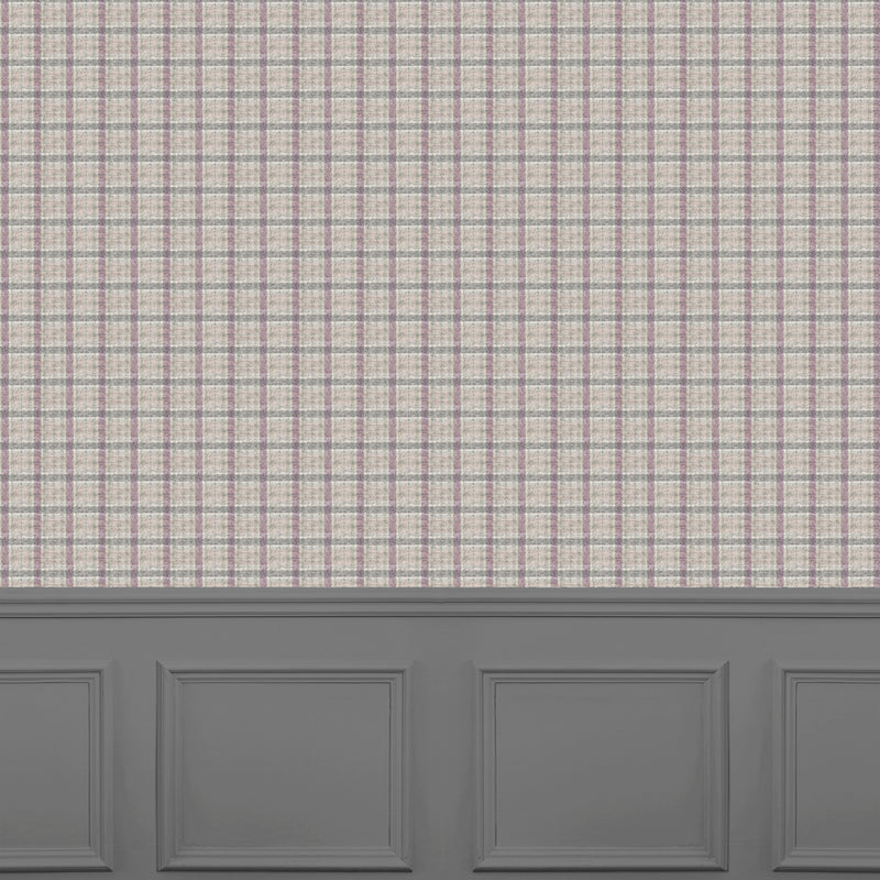 Voyage Maison Arrochar 1.4m Wide Width Wallpaper in Heather