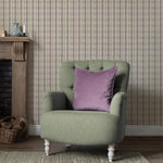 Voyage Maison Arrochar 1.4m Wide Width Wallpaper in Plum