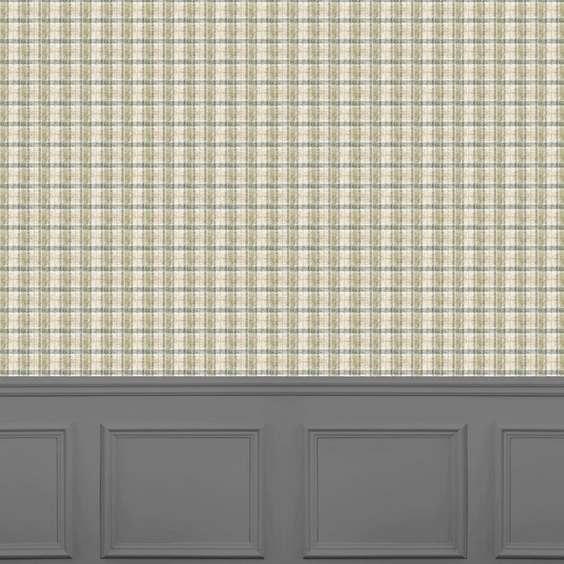 Voyage Maison Arrochar 1.4m Wide Width Wallpaper in Slate