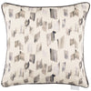 Abstract Grey Cushions - Arwen Printed Cushion Cover Frost Additions