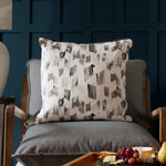 Abstract Grey Cushions - Arwen Printed Cushion Cover Frost Additions