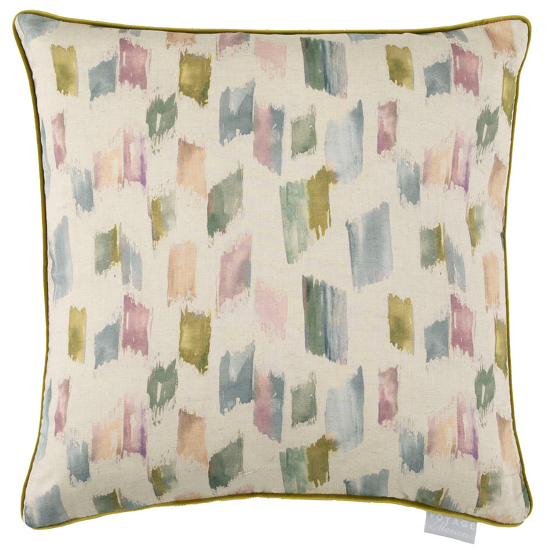 Abstract Green Cushions - Arwen Printed Cushion Cover Meadow Additions