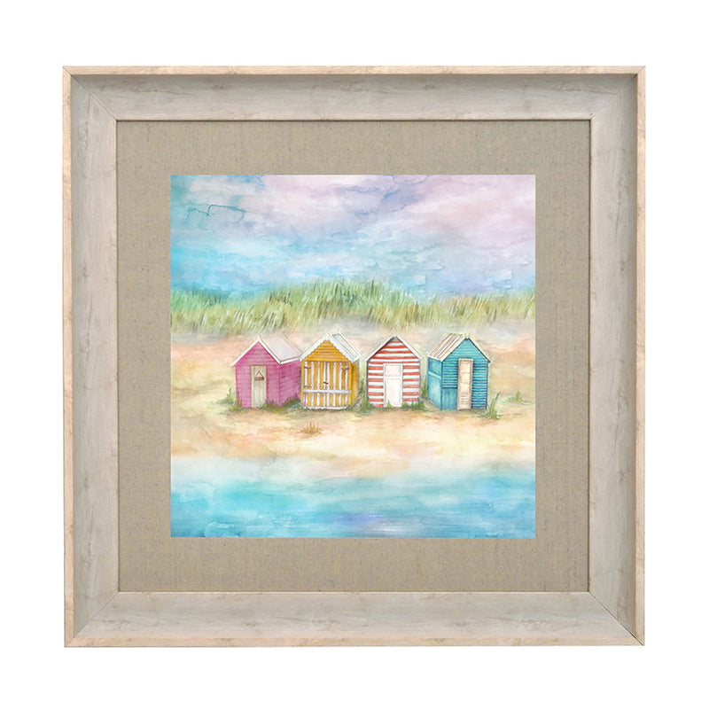 Voyage Maison Ashore Framed Print in Birch