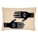 furn. Ashram Hands Cushion Cover in Blush