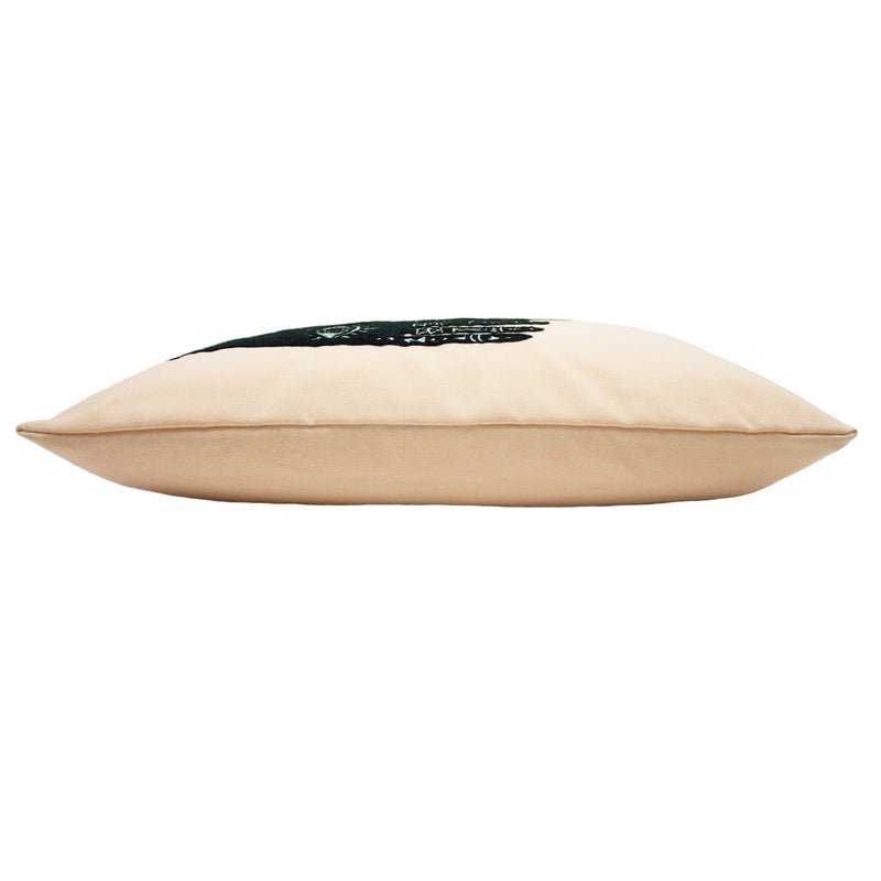 furn. Ashram Hands Cushion Cover in Blush