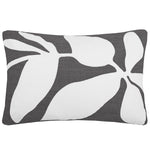 Floral Grey Cushions - Aspin Embroidered Cushion Cover Dusk Additions