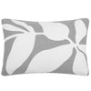 Floral Grey Cushions - Aspin Embroidered Cushion Cover Steel Additions