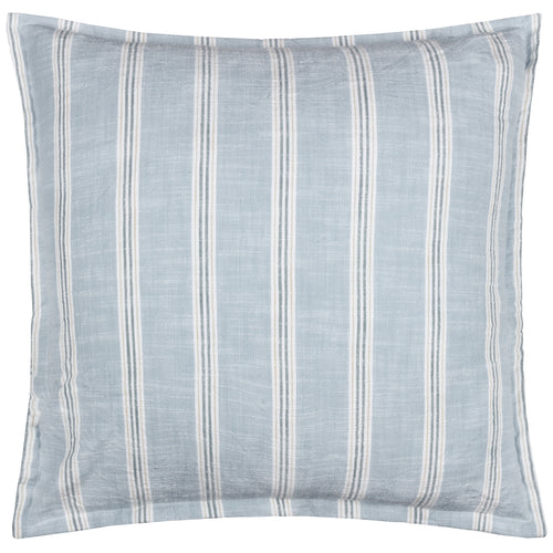  Cushions - Abersoch Stripe Feather Filled Cushion Sail Blue Wylder