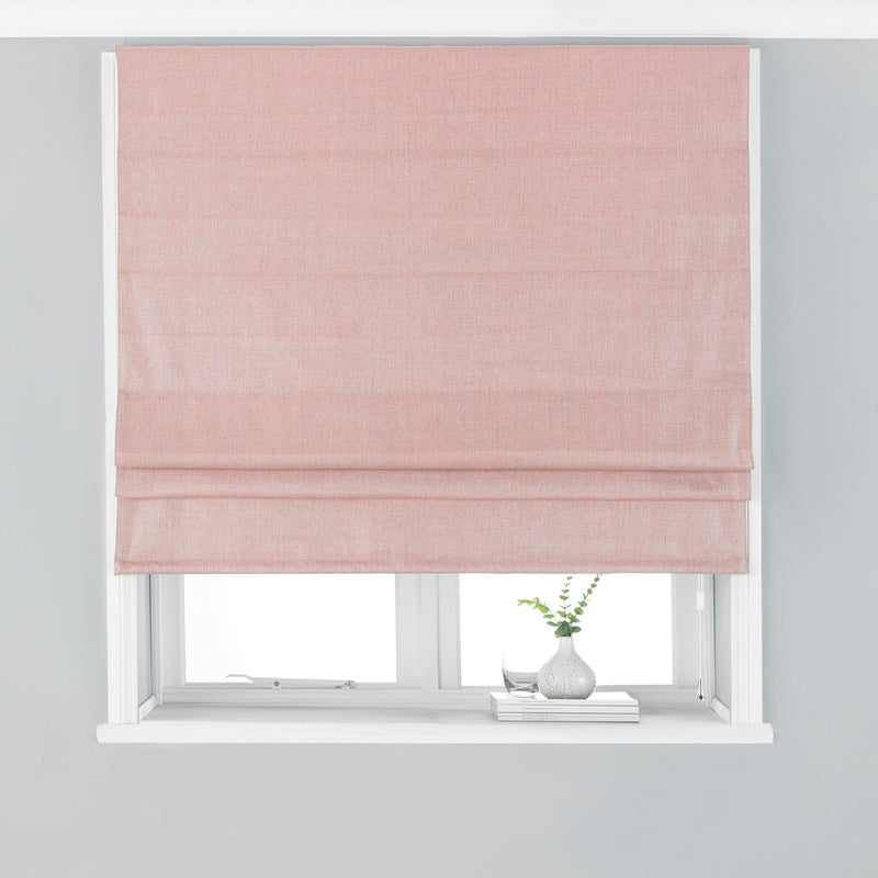 Atlantic Twill Woven Roman Blind Blush