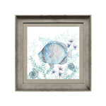 Animal Blue Wall Art - Atrani  Framed Print Stone/Marine Voyage Maison