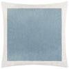 Plain Blue Cushions - Auden Matte Velvet Cushion Cover Dusty Blue Yard