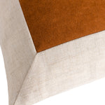 Yard Auden Linen Velvet Cushion Cover in Pecan