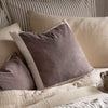 Plain Brown Cushions - Auden Matte Velvet Cushion Cover Taupe Yard