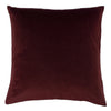 furn. Aurora Ribbed Velvet Cushion Cover in OxBlood