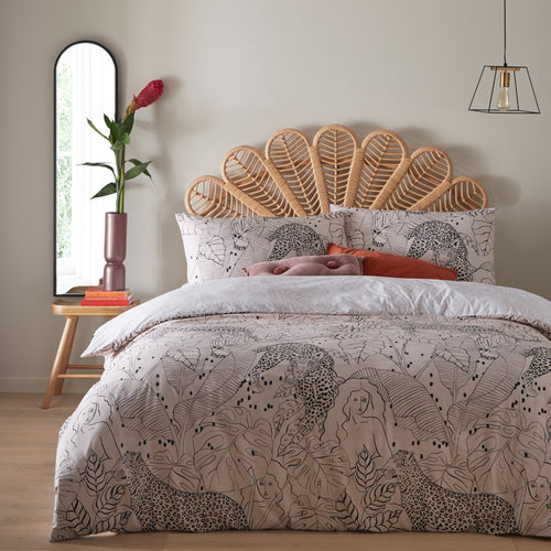 furn. Aurora Botanical Duvet Cover Set in Blush