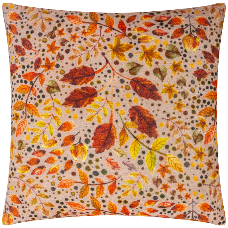 Wylder Autumn Walk Cushion Cover in Rust