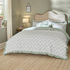 Woodland White Bedding - Ava Reversible Duvet Cover Set White Sage Wylder