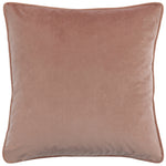 Paoletti Avenue Velvet Jacquard Cushion Cover in Blush