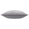 Paoletti Avenue Velvet Jacquard Cushion Cover in Grey