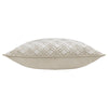 Paoletti Avenue Velvet Jacquard Cushion Cover in Ivory