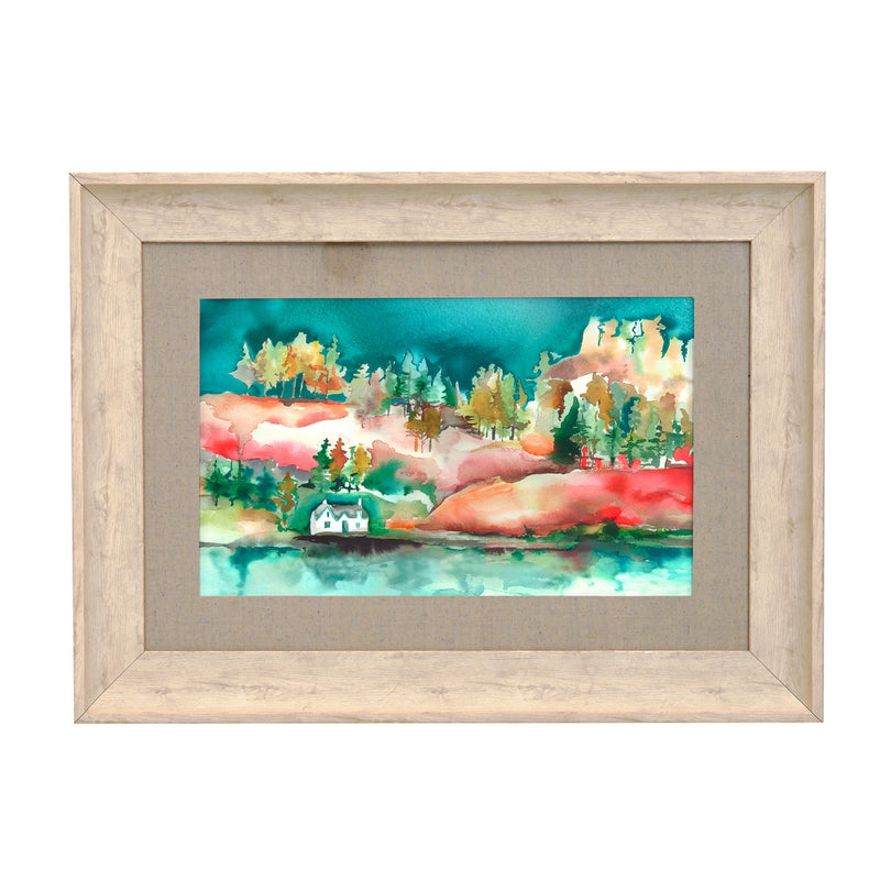 Voyage Maison Avonay Framed Print in Birch/Valley