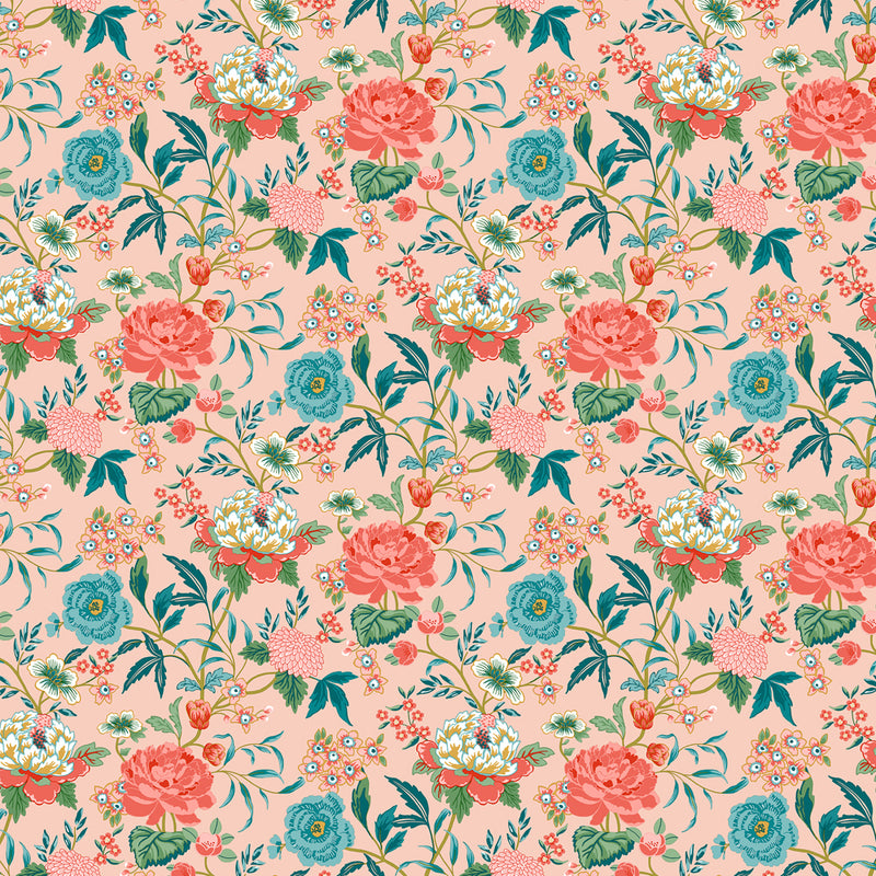 furn. Azalea Wallpaper Sample in Pink