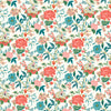 furn. Azalea Wallpaper in Cream/Pink