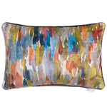 Abstract Multi Cushions - Azima Printed Velvet Cushion Cover Citrine Voyage Maison