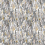 Abstract Brown Fabric - Azima Printed Velvet Fabric (By The Metre) Bamboo Voyage Maison