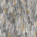 Abstract Grey Fabric - Azima Printed Velvet Fabric Bamboo Voyage Maison