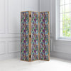 Voyage Maison Azima Solid Wood Room Divider in Indigo