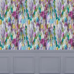 Voyage Maison Azima 1.4m Wide Width Wallpaper in Indigo