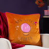 furn. Bad Witch Vibes Cushion Cover in Pumpkin