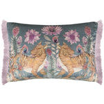 Animal Blue Cushions - Baghdev Printed Cushion Cover Iris Voyage Maison