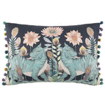 Animal Blue Cushions - Baghdev Printed Cushion Cover Midnight Voyage Maison