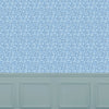 Abstract Blue Wallpaper - Balaya  1.4m Wide Width Wallpaper (By The Metre) Cobalt Voyage Maison