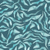 Abstract Blue Wallpaper - Balaya  1.4m Wide Width Wallpaper (By The Metre) Teal Voyage Maison