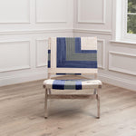 Voyage Maison Ballari Woven Chair in Blue