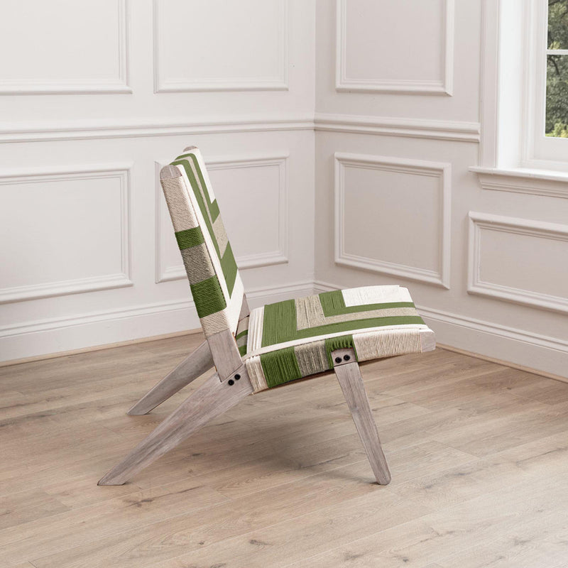 Voyage Maison Ballari Woven Chair in Olive