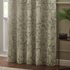 Bamboo Jacquard Room Darkening Eyelet Curtains Champagne